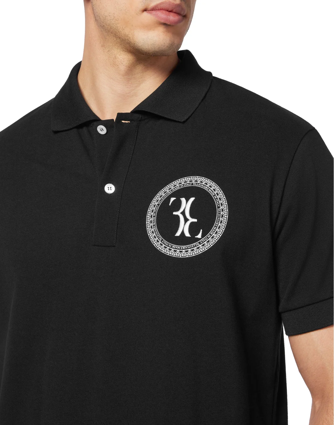 Piquet Polo Shirt, цвет: Черный