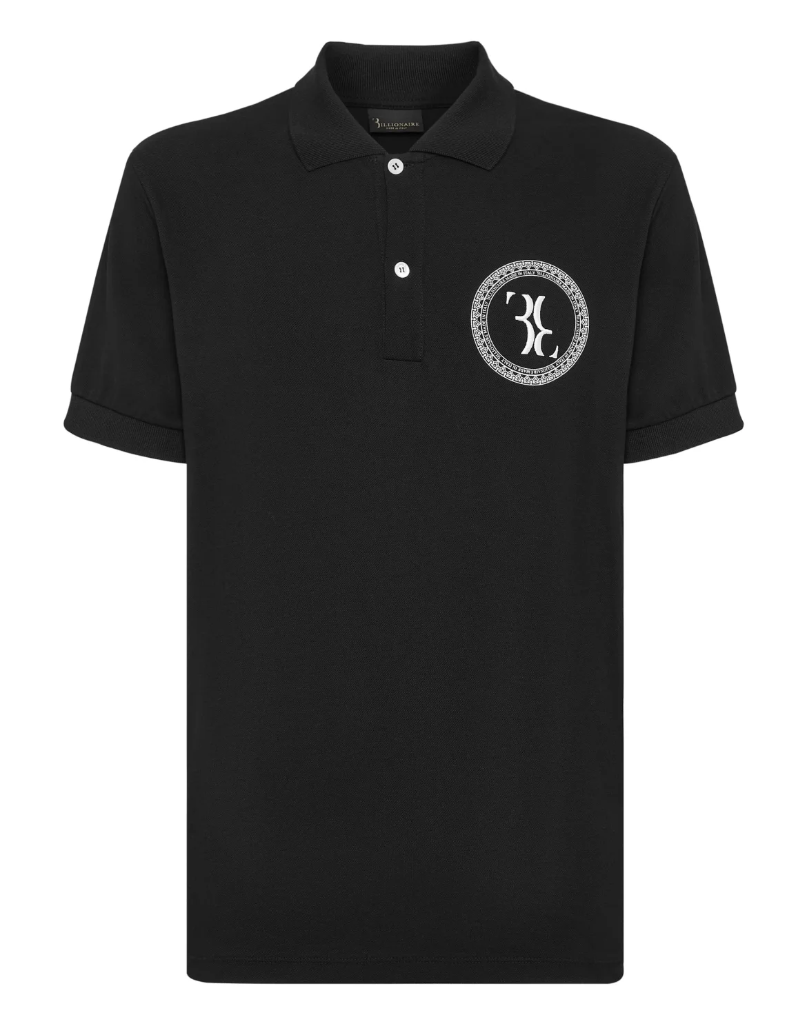 Piquet Polo Shirt, цвет: Черный