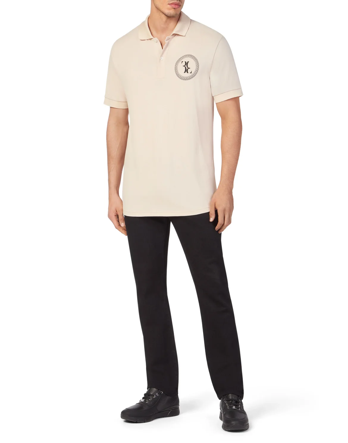Piquet Polo Shirt, цвет: Бежевый