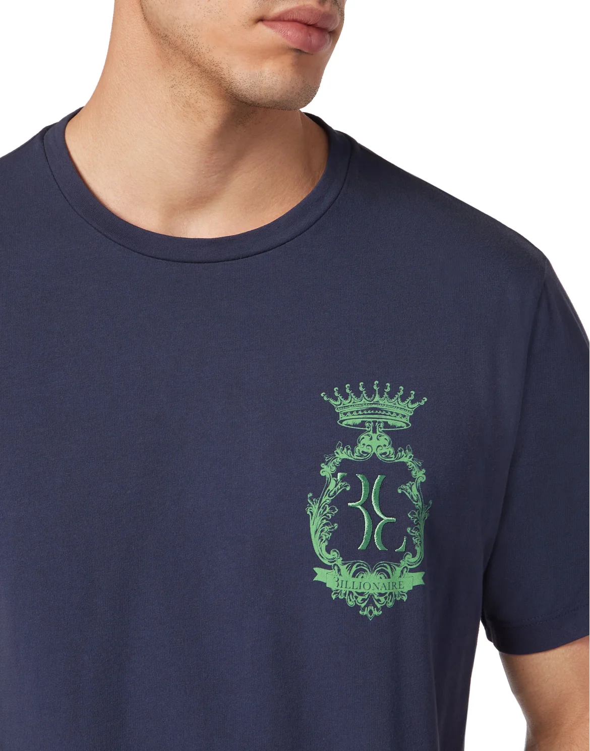 T-shirt Round Neck SS, цвет: Синий