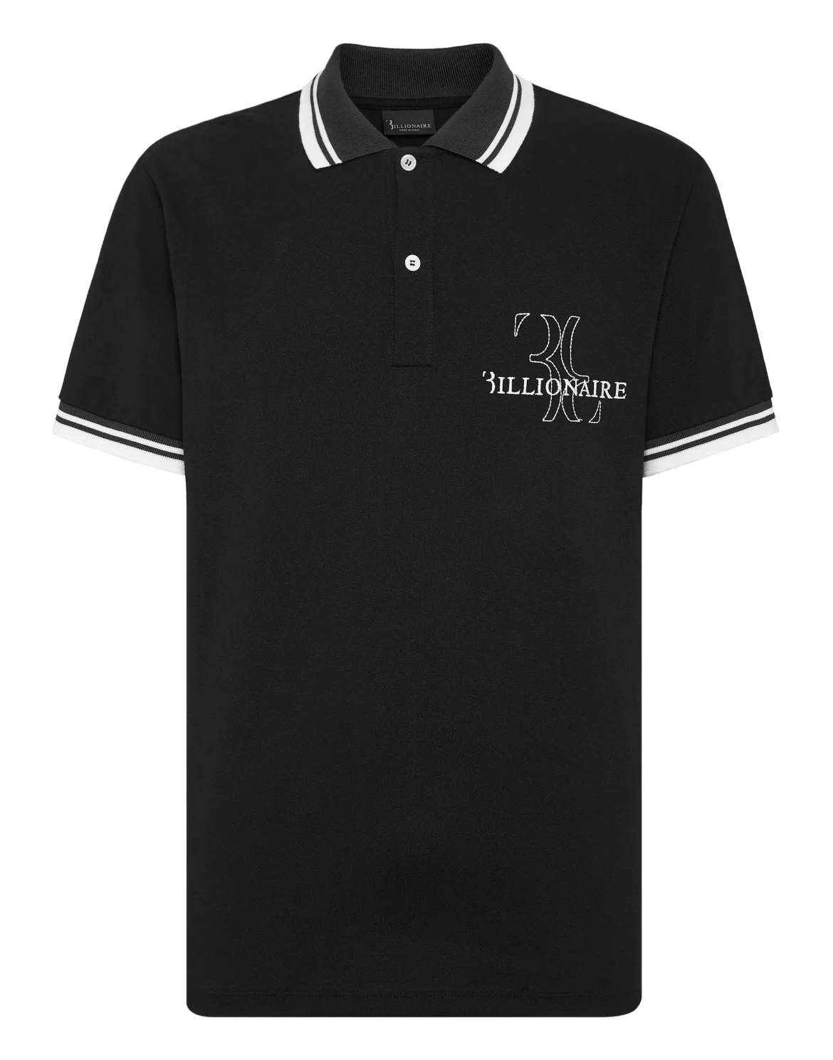 Piquet Polo shirt SS, цвет: Черный