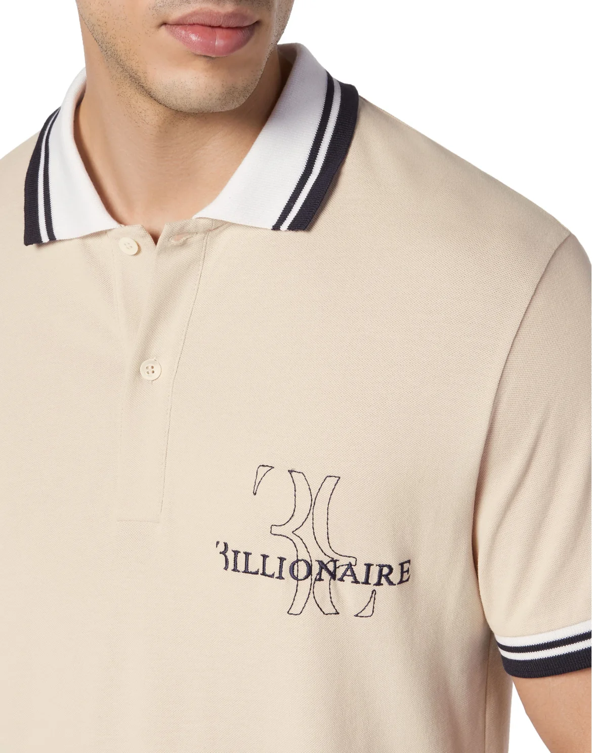 Piquet Polo shirt SS, цвет: Бежевый