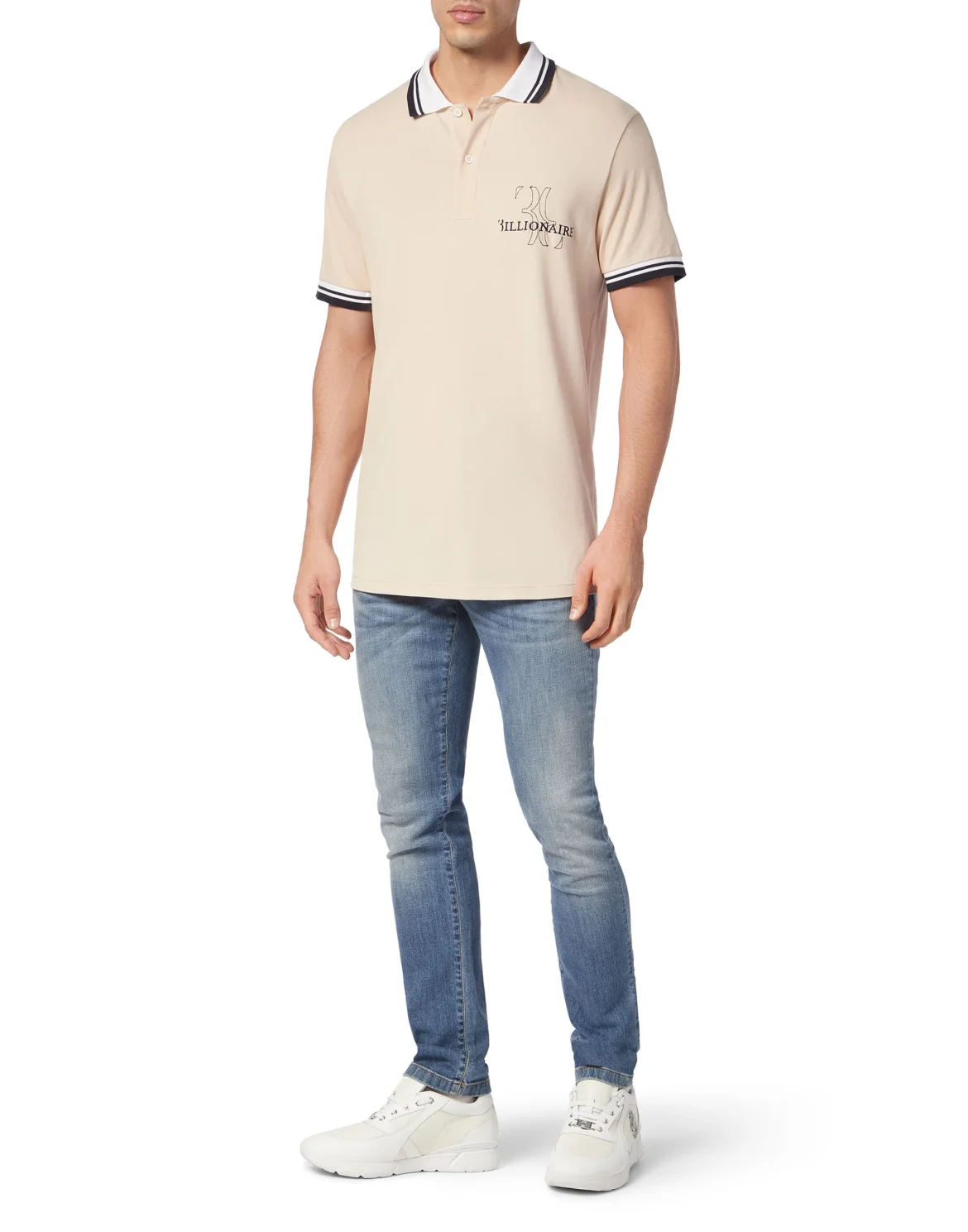 Piquet Polo shirt SS, цвет: Бежевый