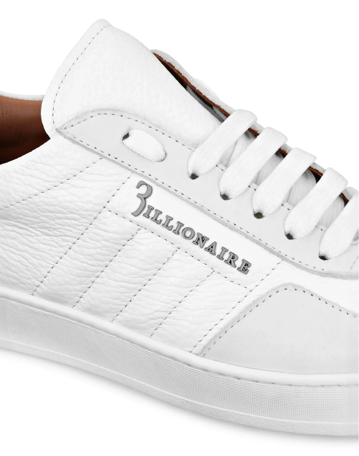 Nabuk Lo-Top Sneakers, цвет: Белый