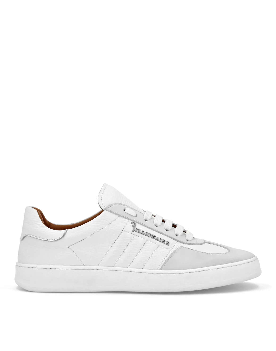 Nabuk Lo-Top Sneakers, цвет: Белый
