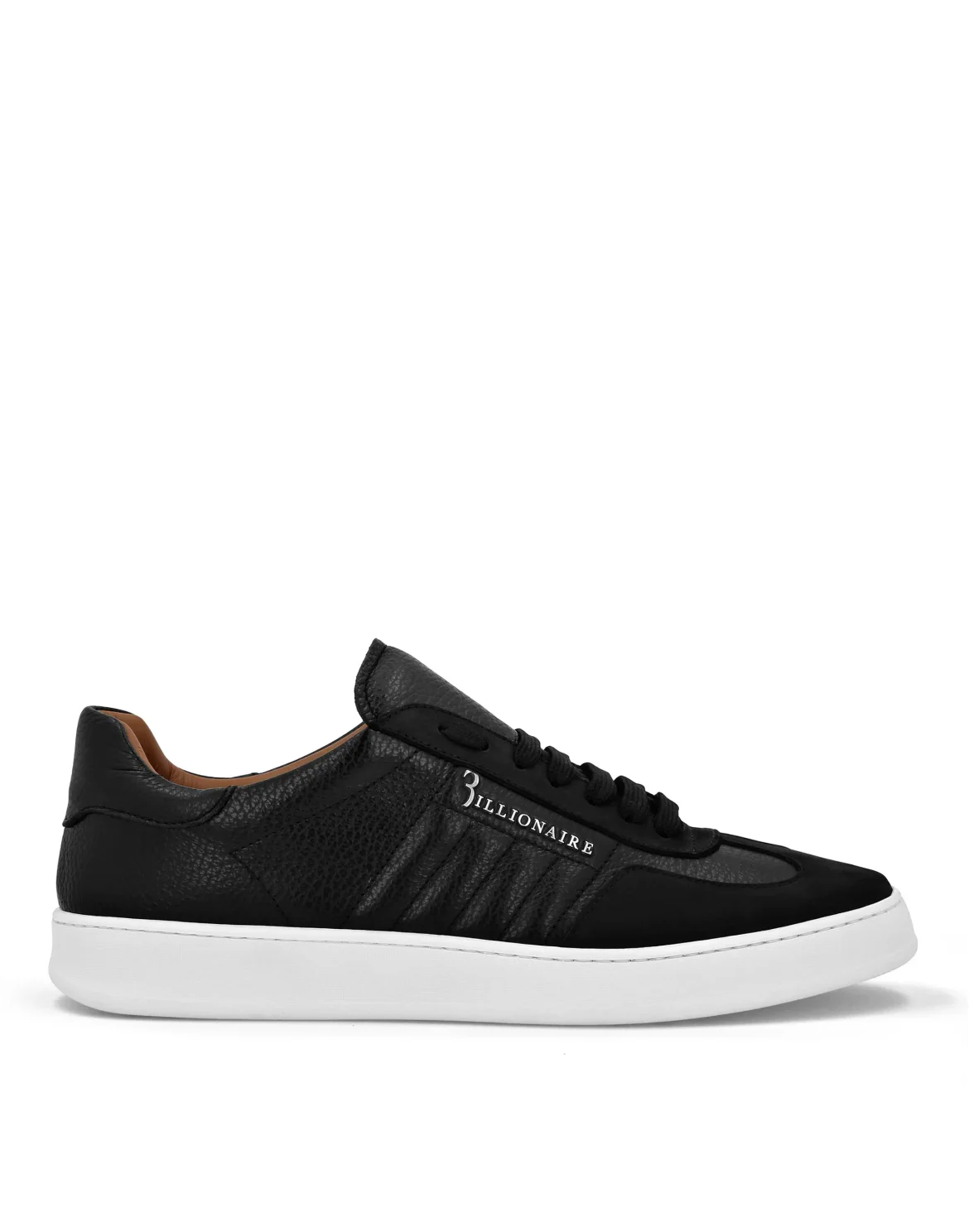 Nabuk Lo-Top Sneakers, цвет: Черный