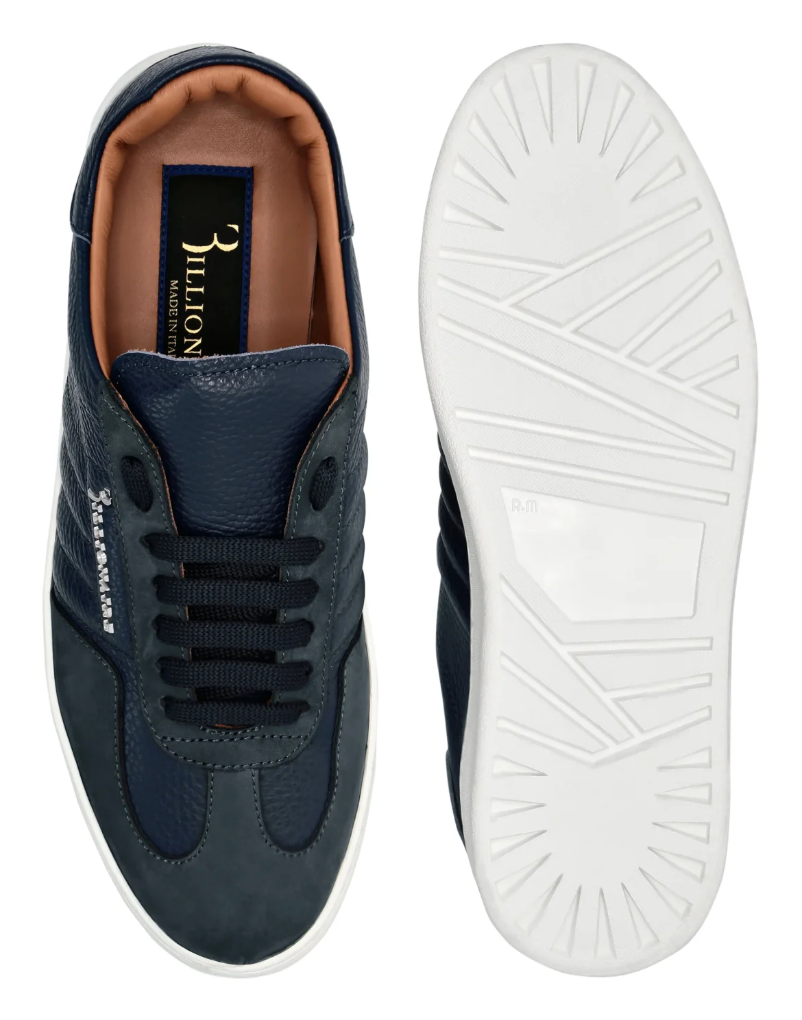 Nabuk Lo-Top Sneakers, цвет: Синий