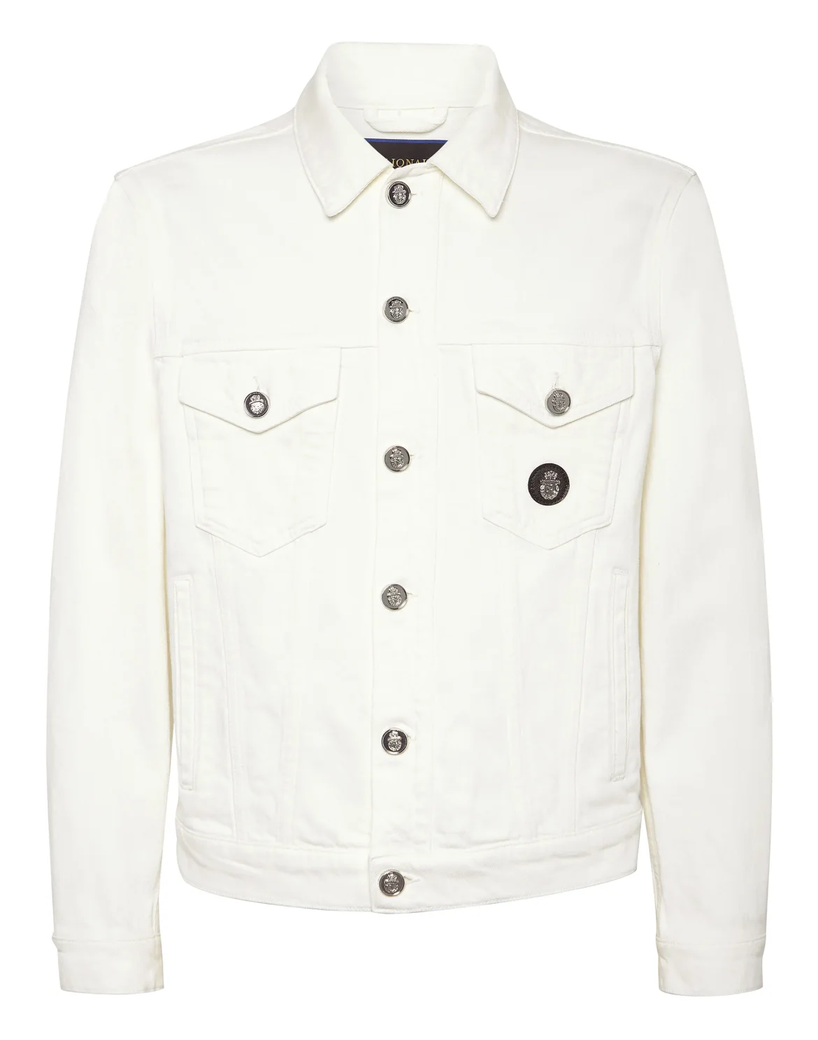 Denim Jacket LS, цвет: Белый