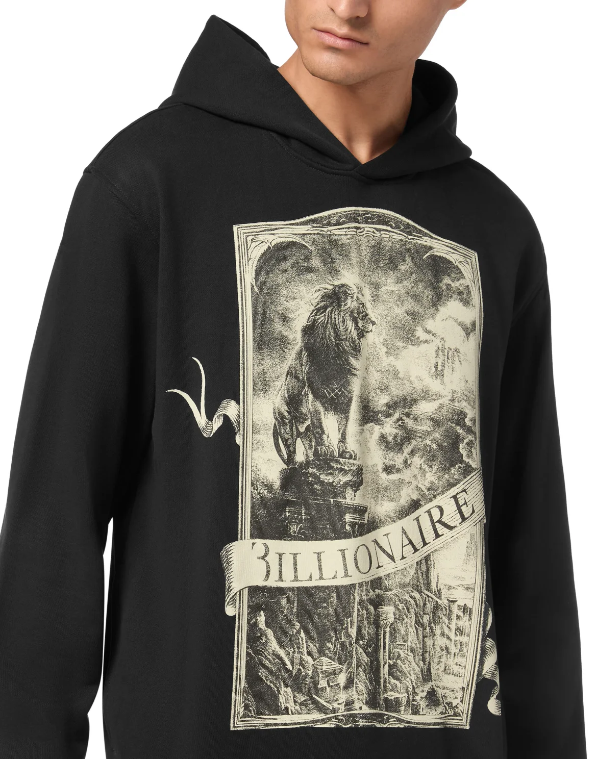Hoodie Sweatshirt LS, цвет: Черный