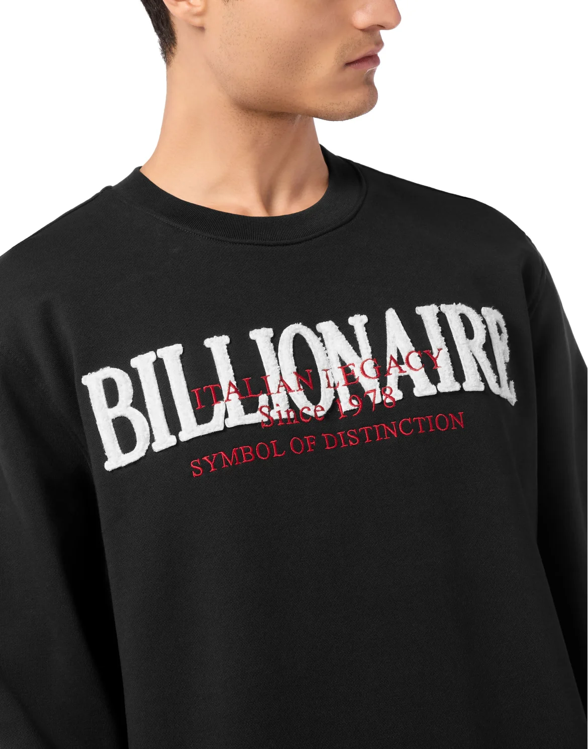 Sweatshirt Round Neck LS, цвет: Черный