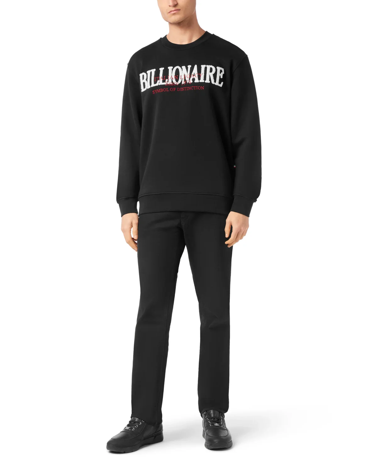 Sweatshirt Round Neck LS, цвет: Черный