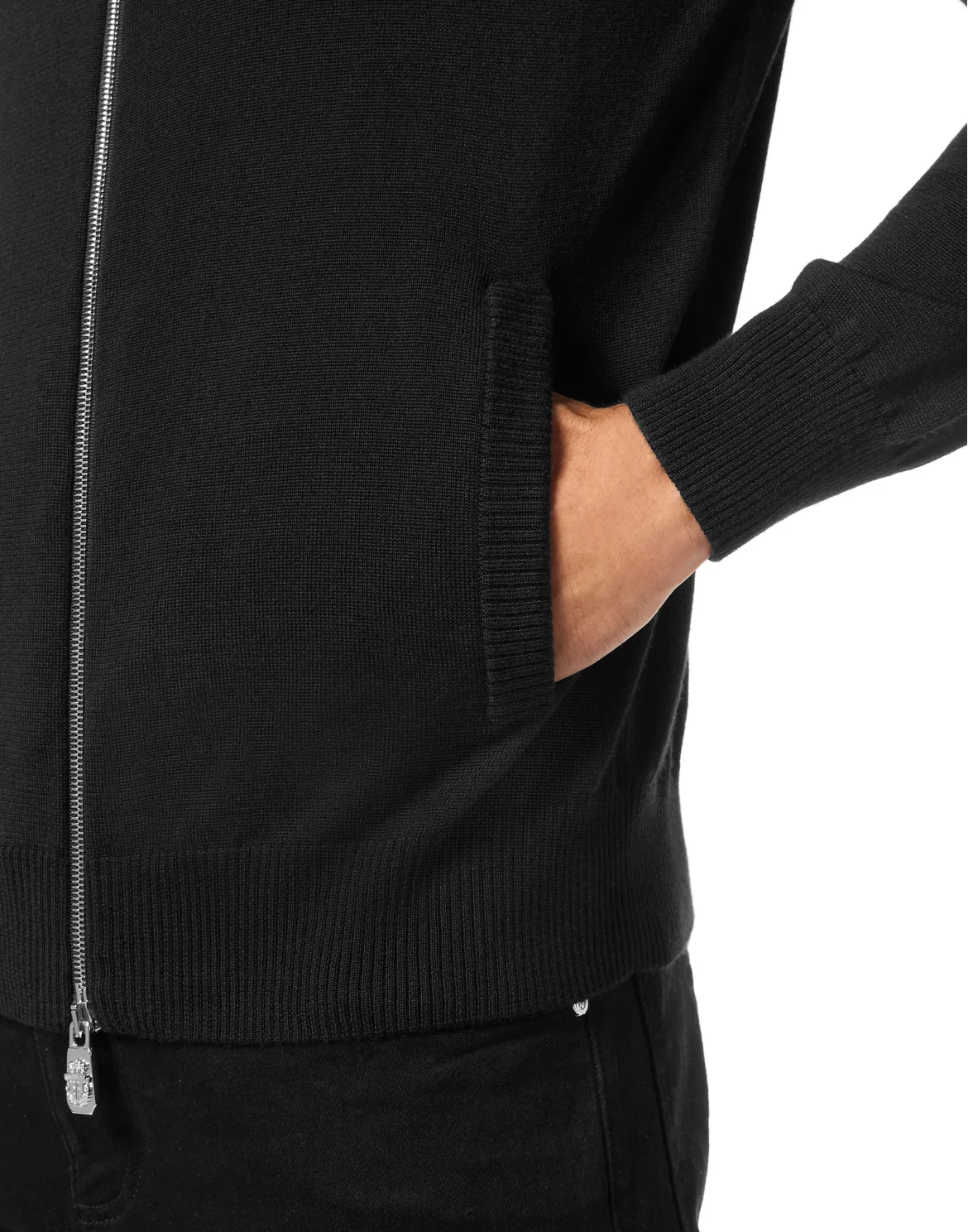 Silk/Wool Tracksuit, цвет: Черный