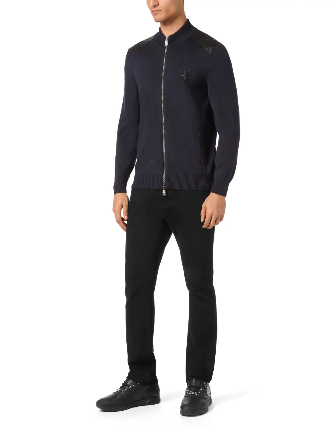 Silk/Wool Tracksuit, цвет: Синий