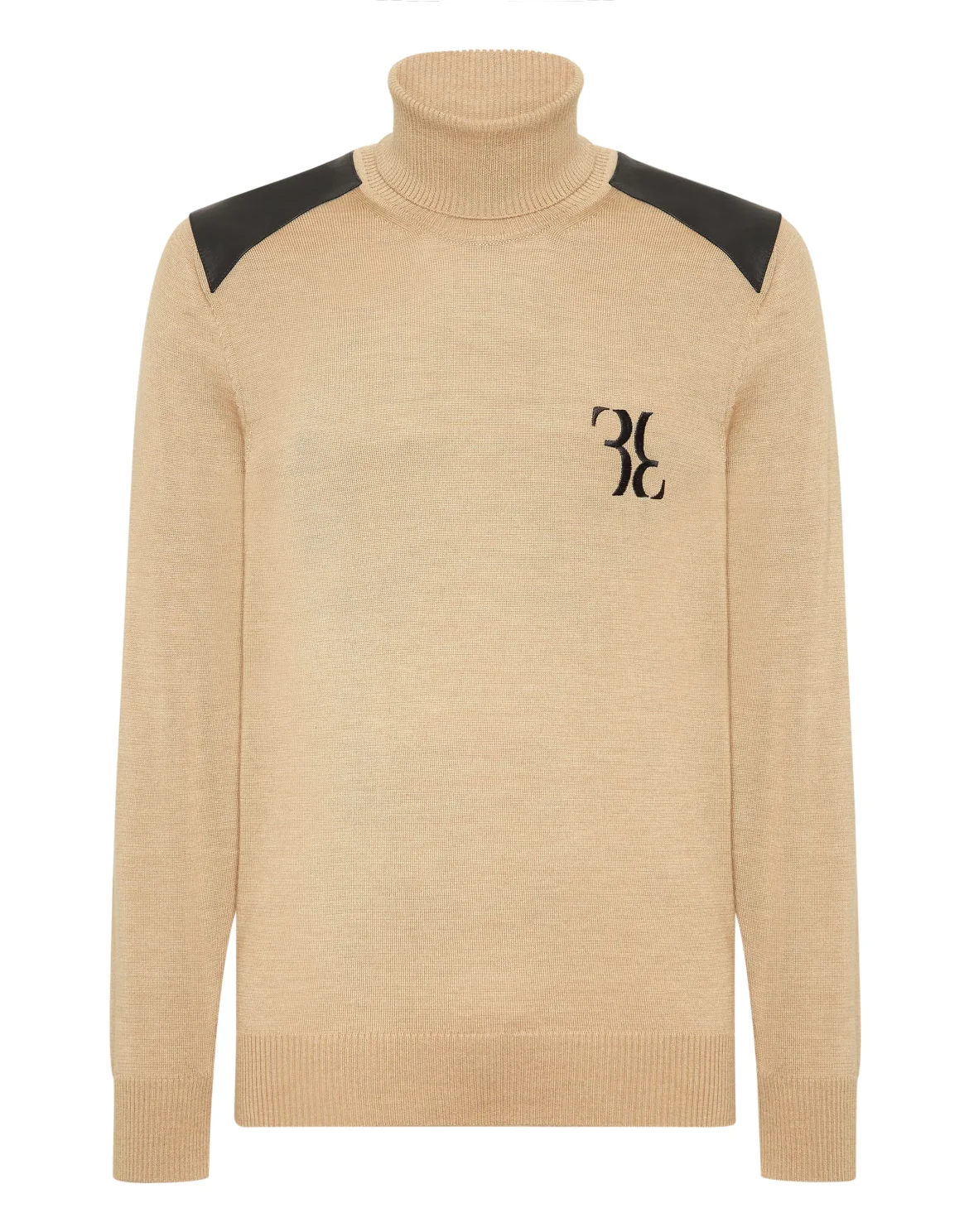 Silk/Wool Turtle Neck LS, цвет: Бежевый
