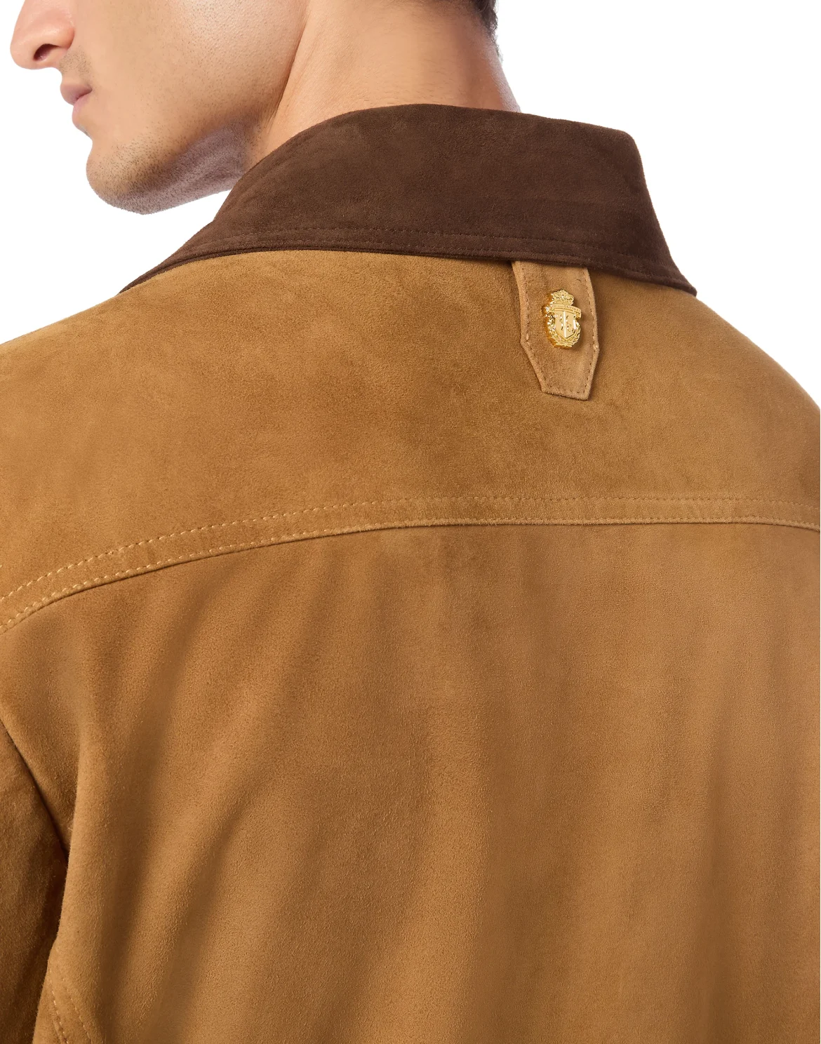 Suede Jacket LS, цвет: Коричневый