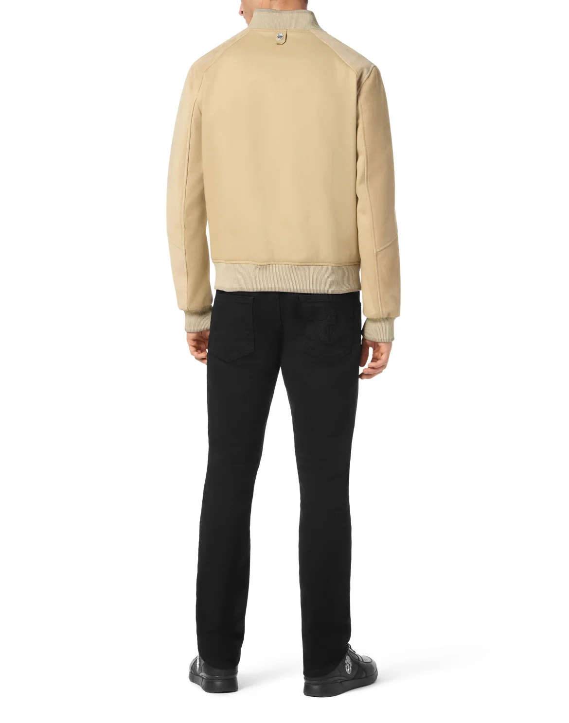 Cotton/Suede Jacket LS, цвет: Бежевый