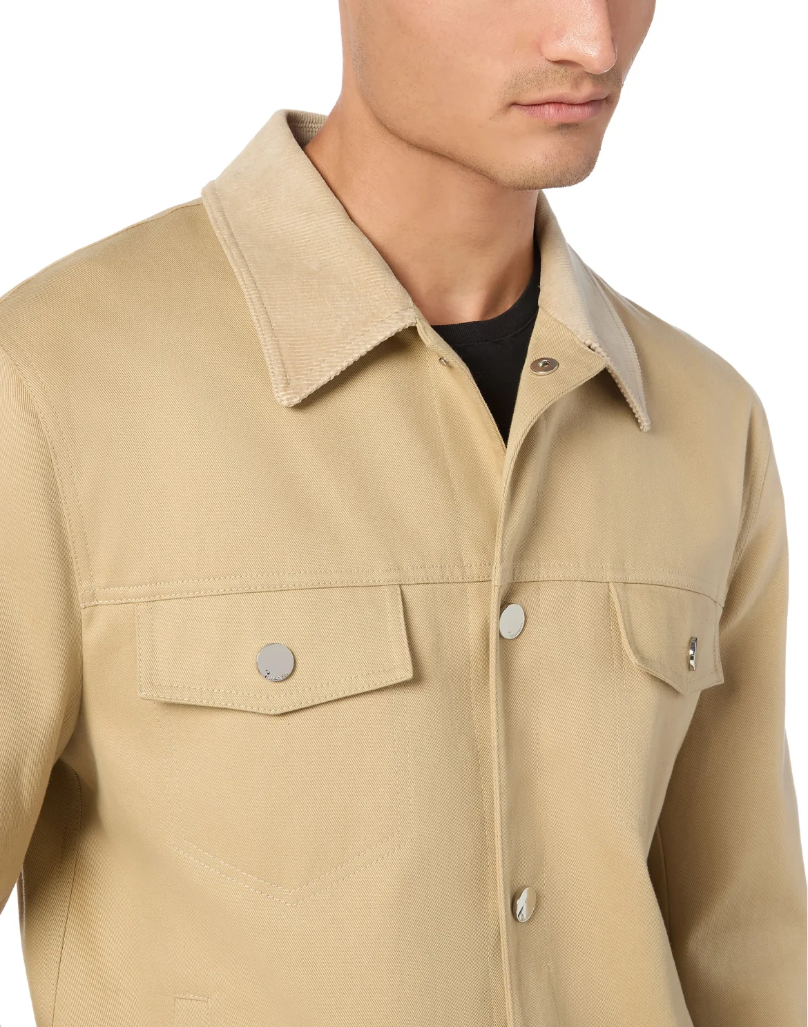 Cotton Jacket LS, цвет: Бежевый