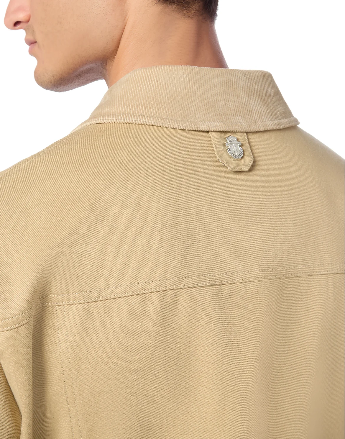 Cotton Jacket LS, цвет: Бежевый