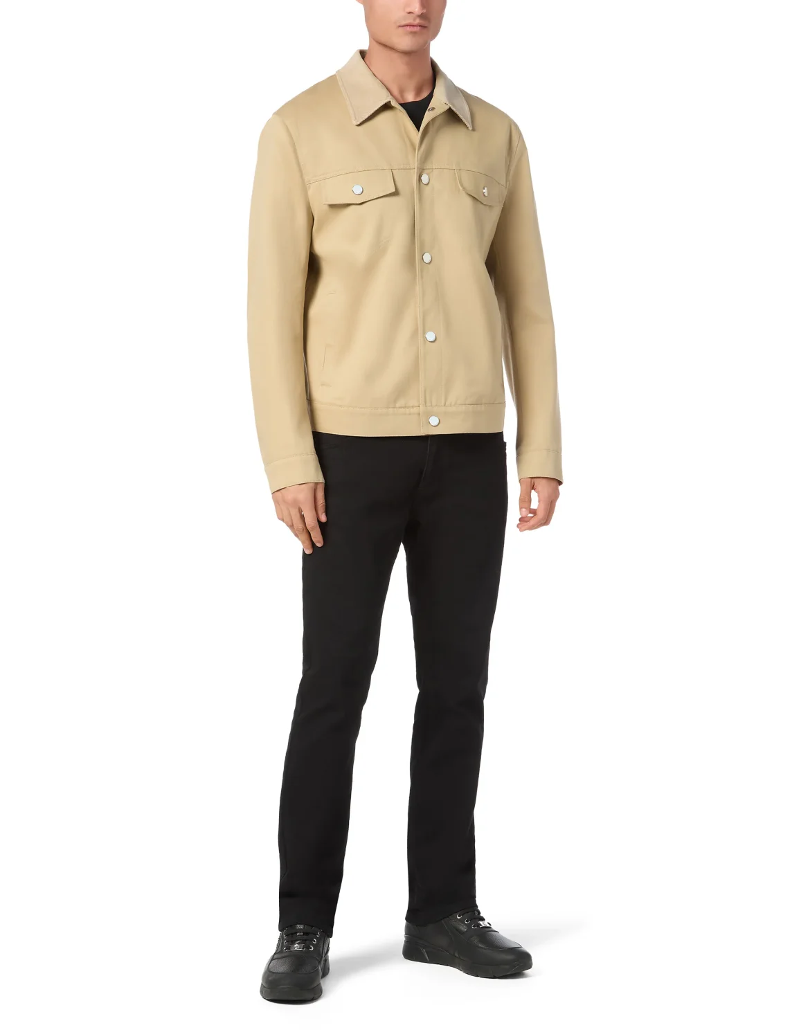 Cotton Jacket LS, цвет: Бежевый