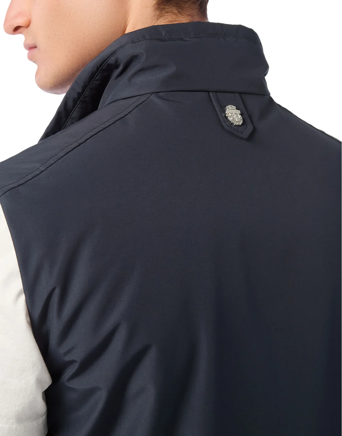 Nylon Short Vest, цвет: Синий