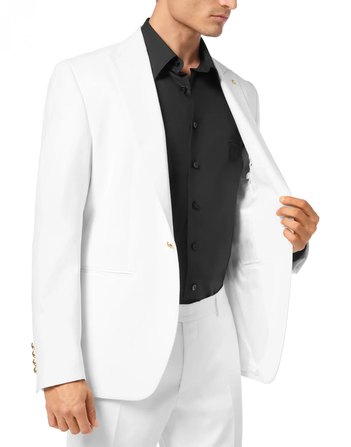 Wool Blazer LS, цвет: Белый