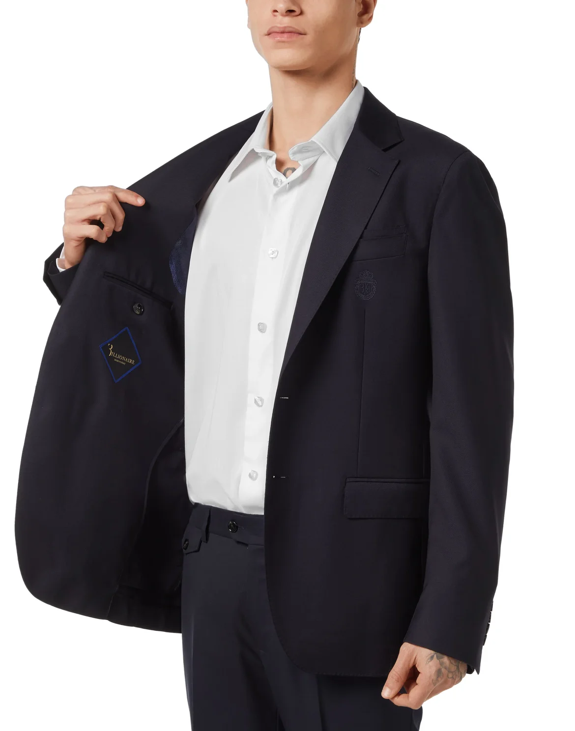 Wool Blazer LS, цвет: Синий