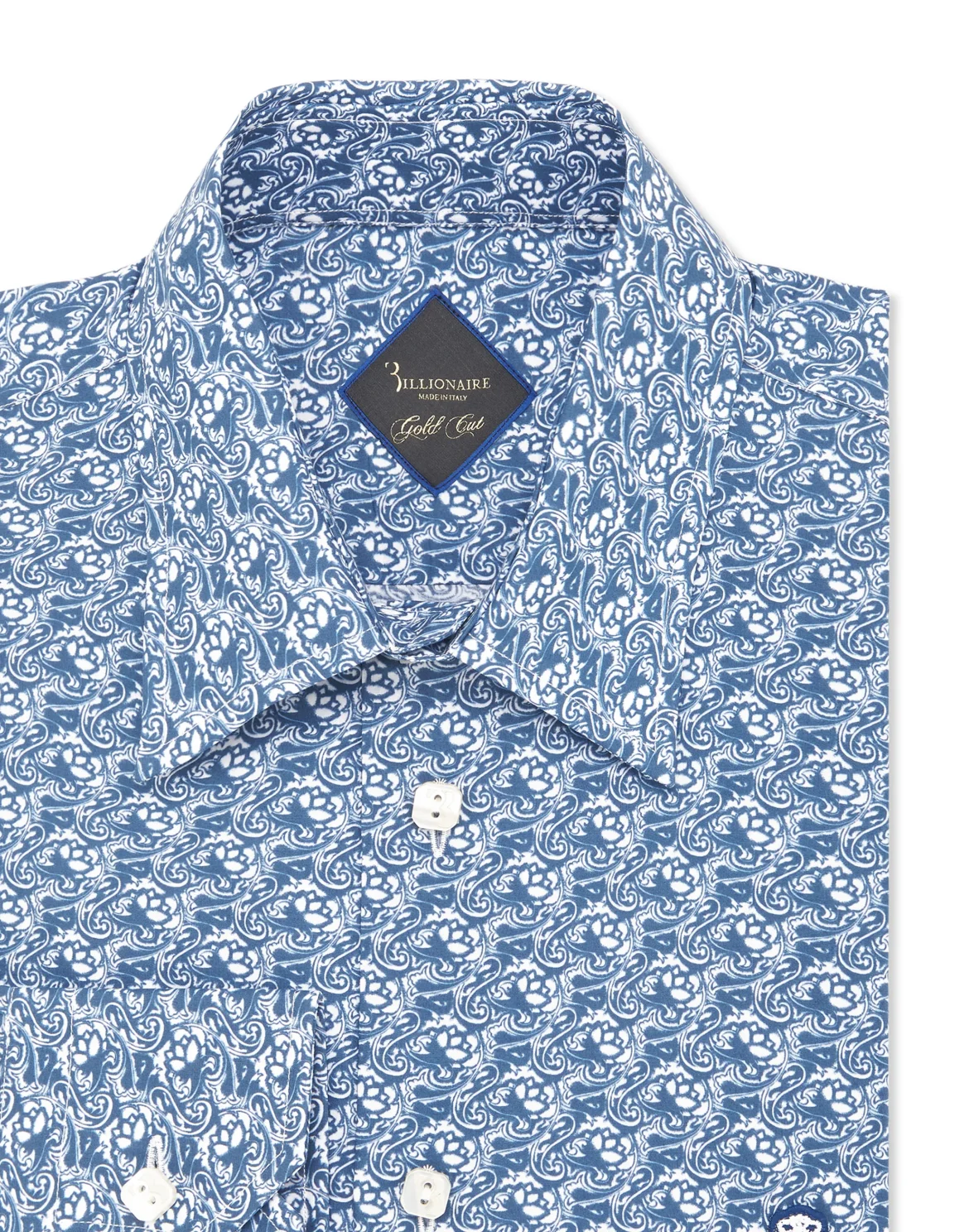 Shirt Gold Cut LS, цвет: Синий