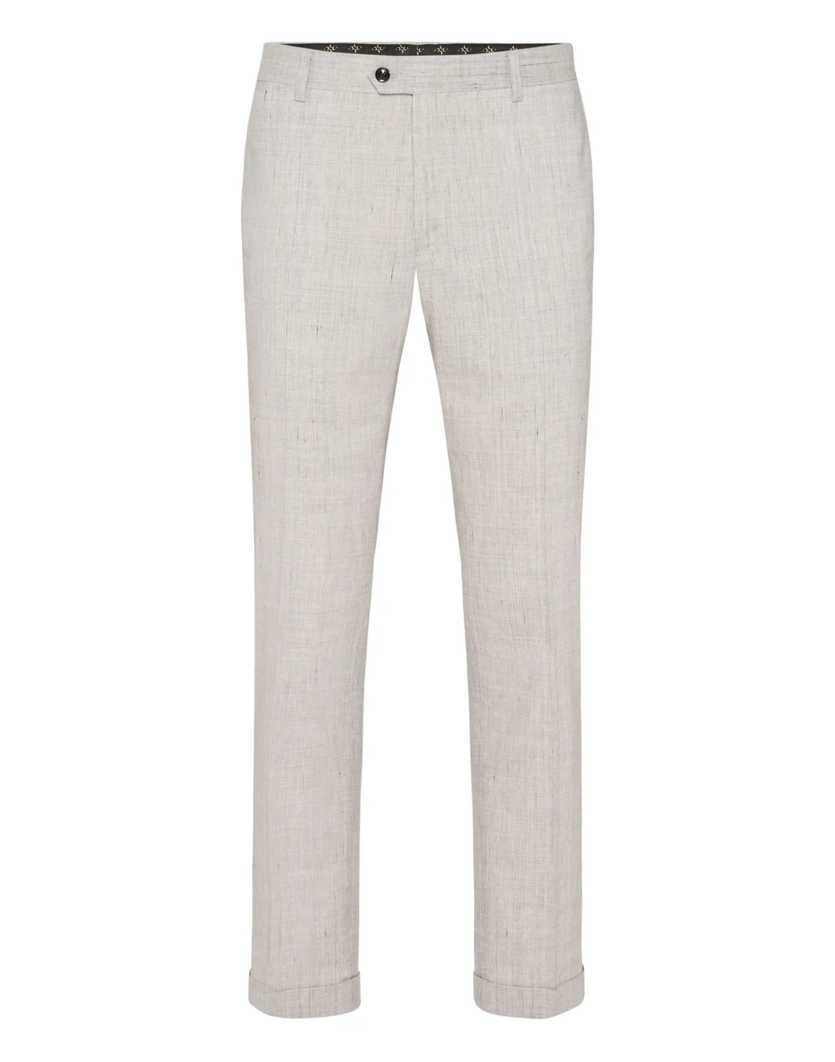 Linen Trousers Tailored Fit, цвет: Серый
