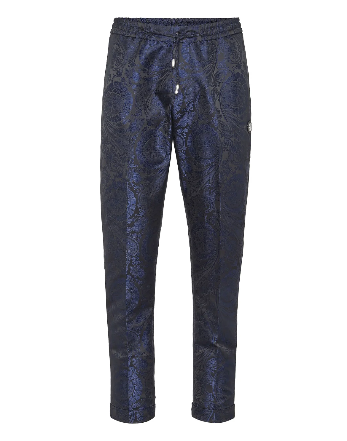 Jacquard Trousers, цвет: Синий