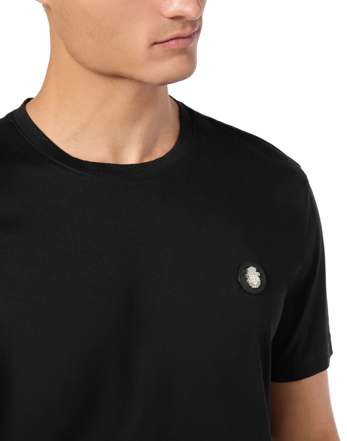 T-shirt Round Neck SS, цвет: Черный
