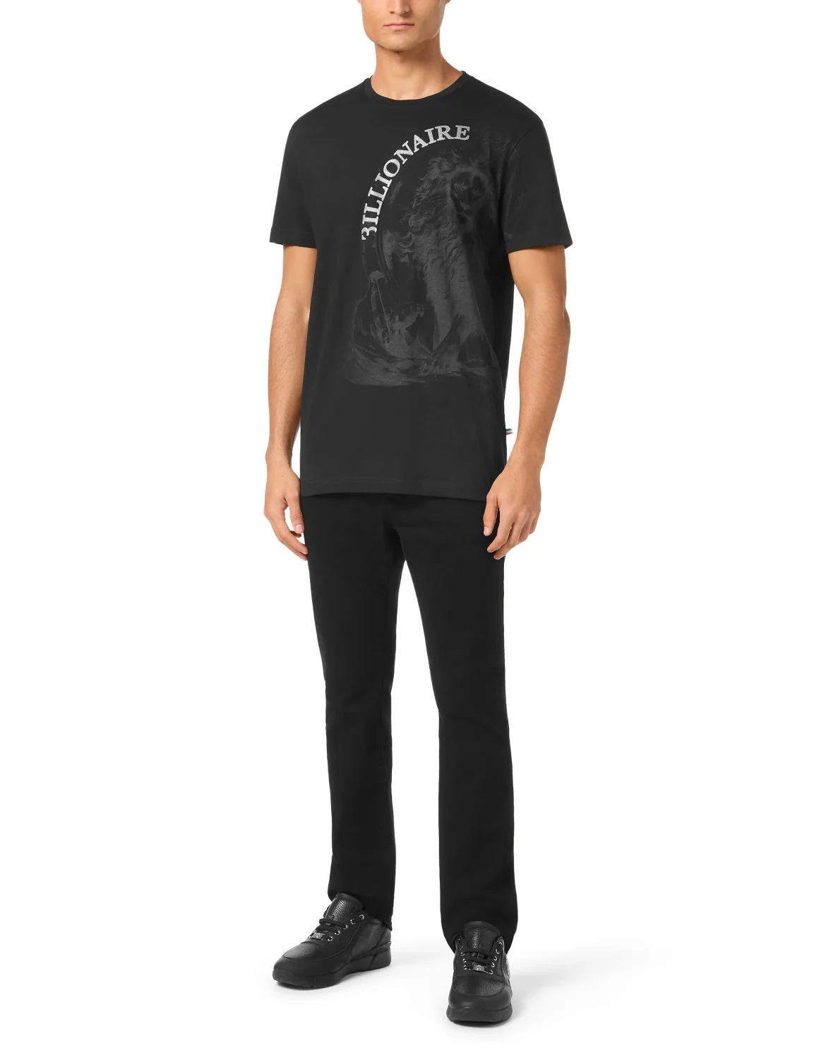 T-shirt Round Neck SS, цвет: Черный