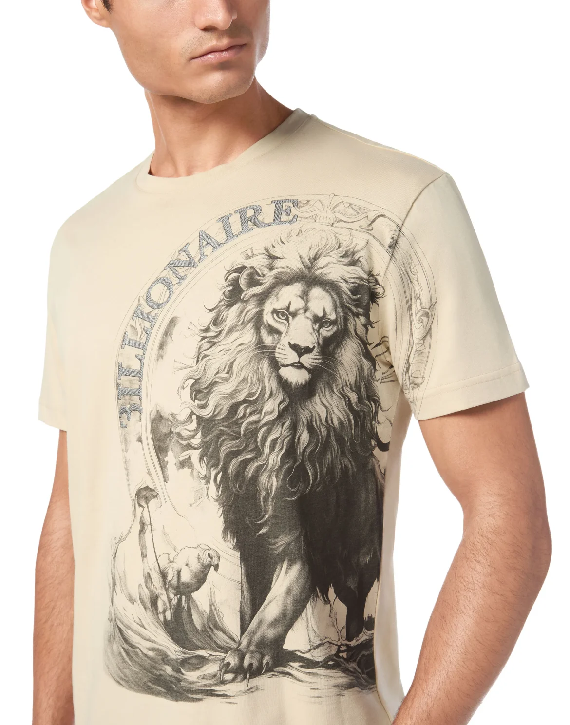 T-shirt Round Neck SS, цвет: Бежевый
