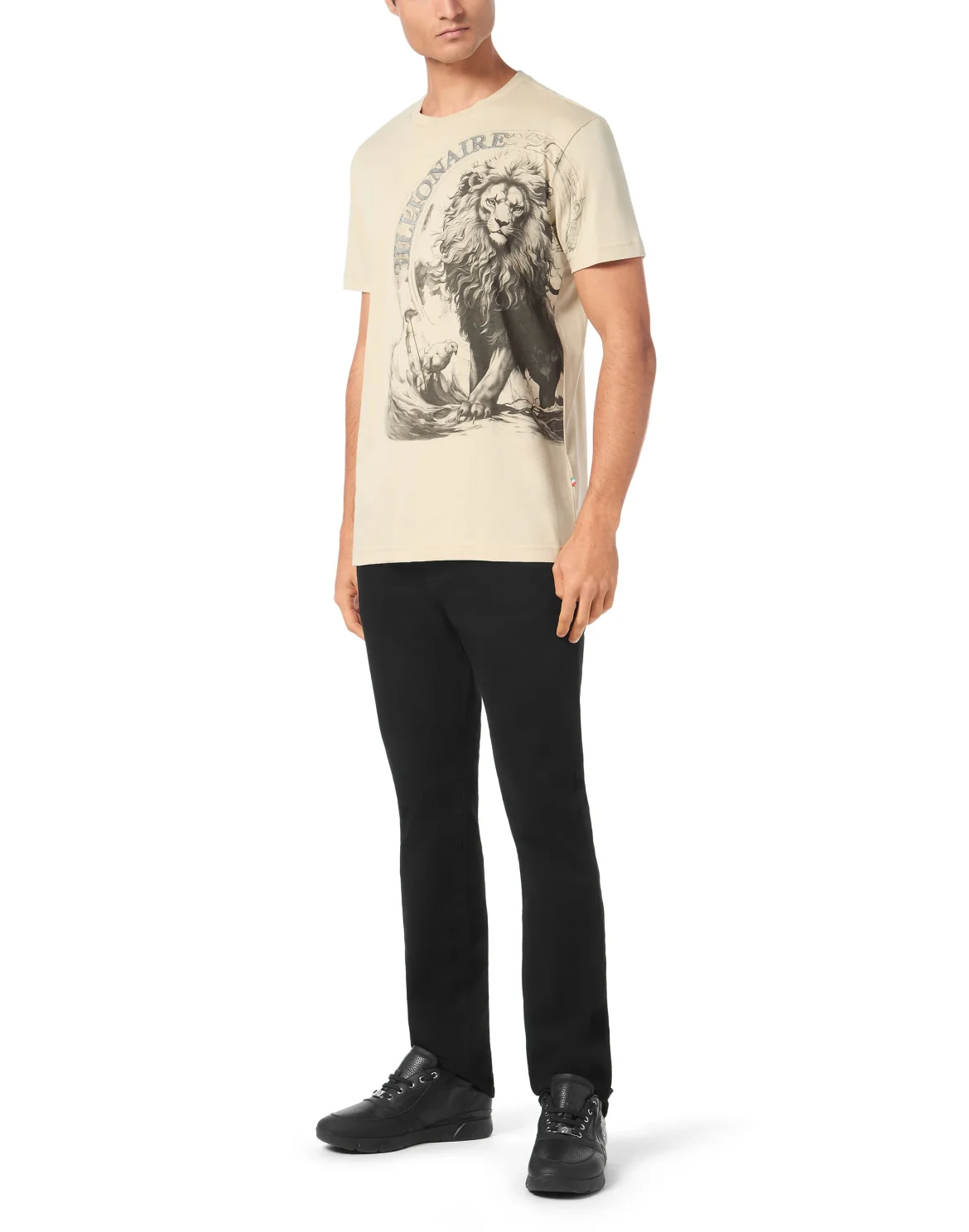 T-shirt Round Neck SS, цвет: Бежевый