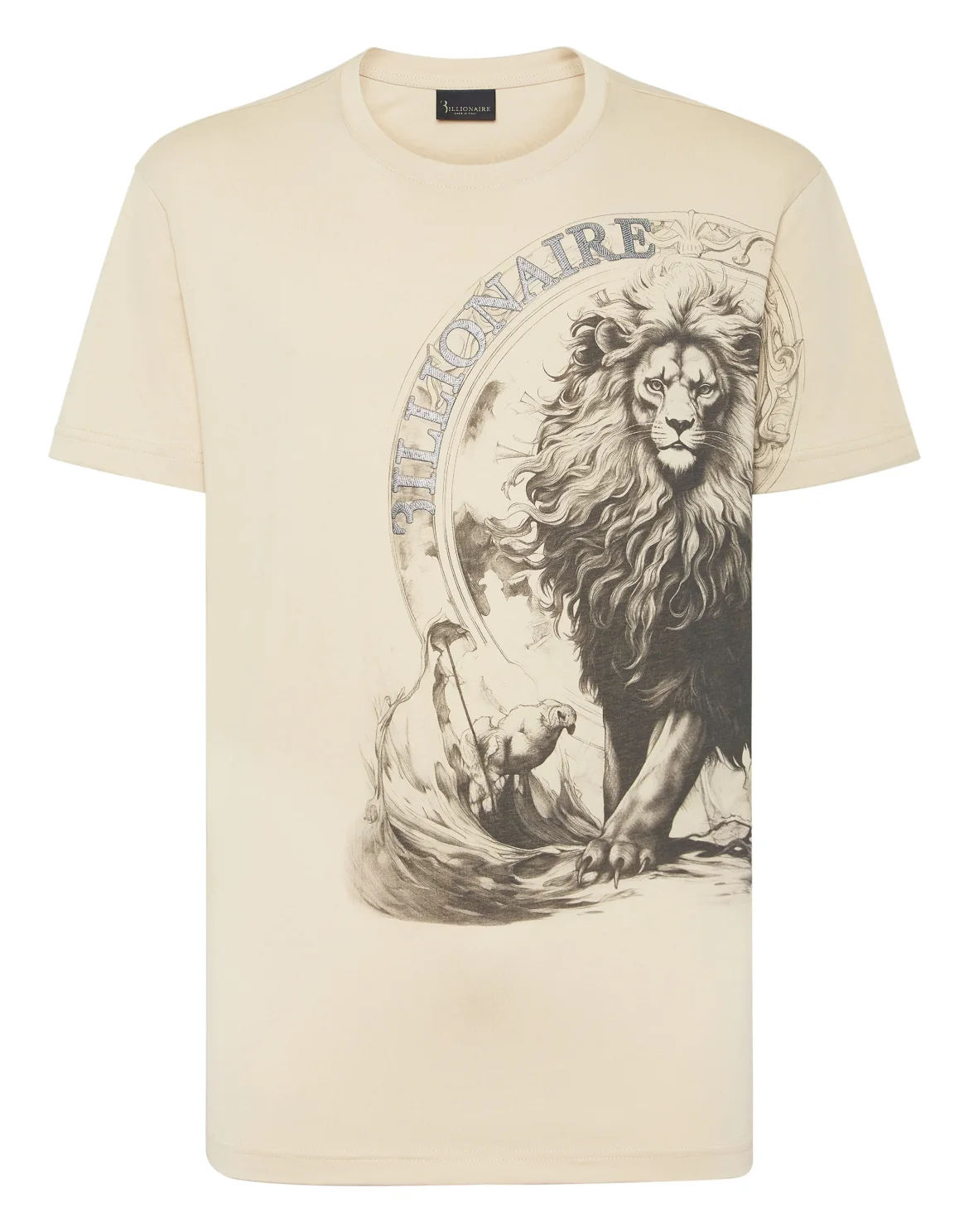 T-shirt Round Neck SS, цвет: Бежевый