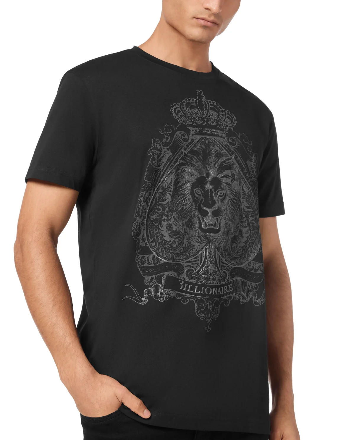 T-shirt Round Neck SS, цвет: Черный