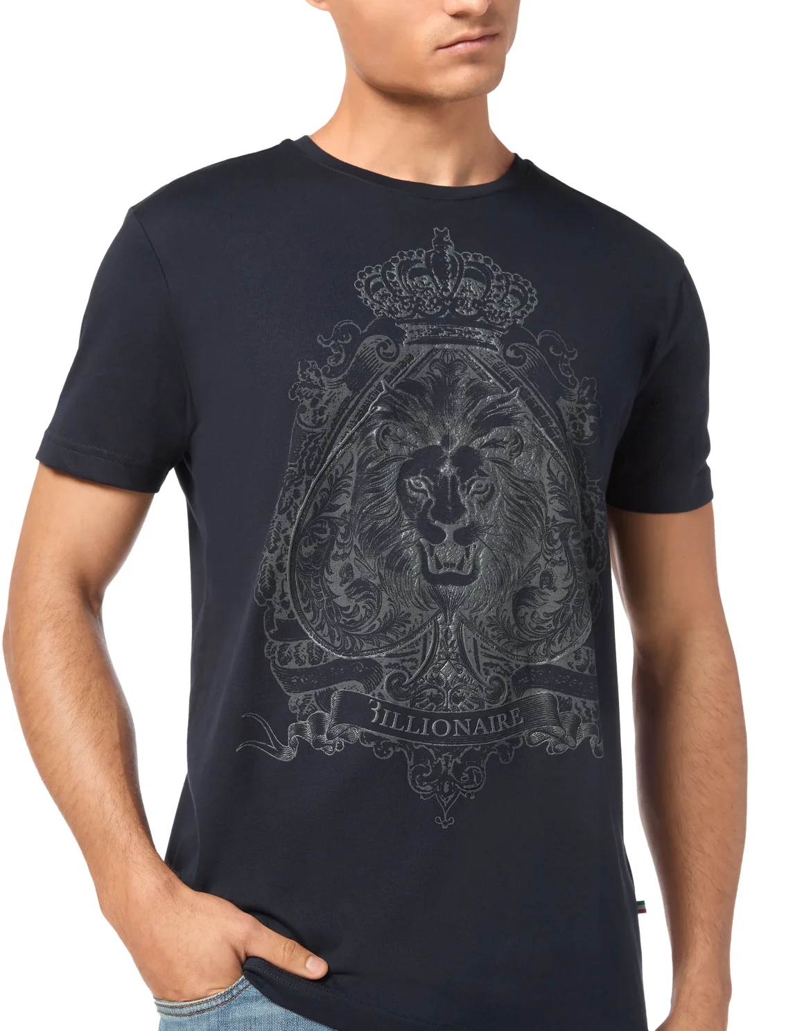 T-shirt Round Neck SS, цвет: Синий
