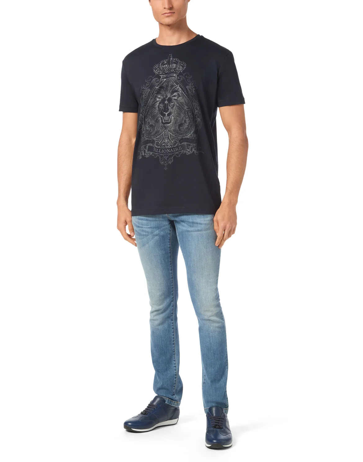 T-shirt Round Neck SS, цвет: Синий