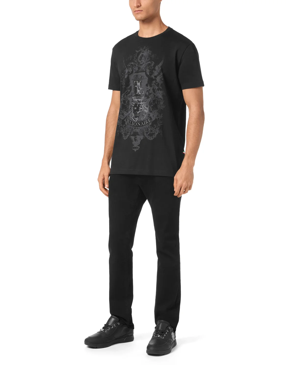 T-shirt Round Neck SS, цвет: Черный