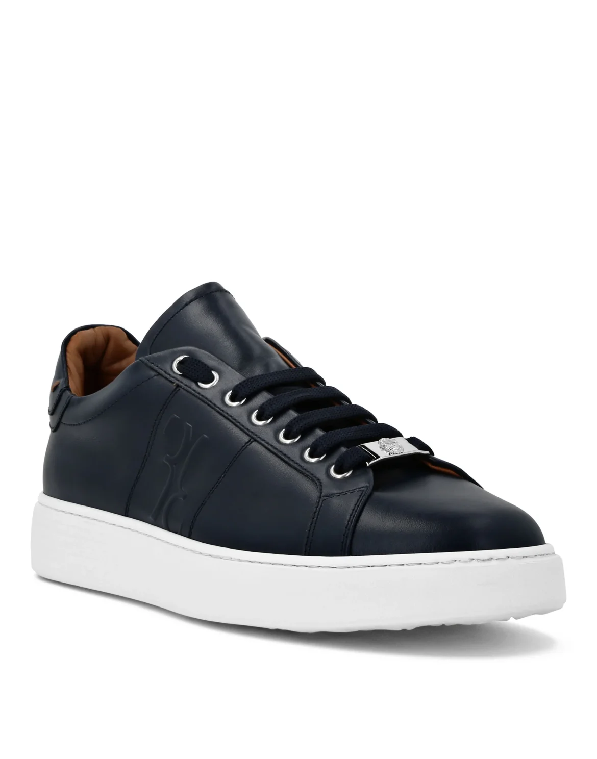 Nappa Lo-Top Sneakers, цвет: Синий