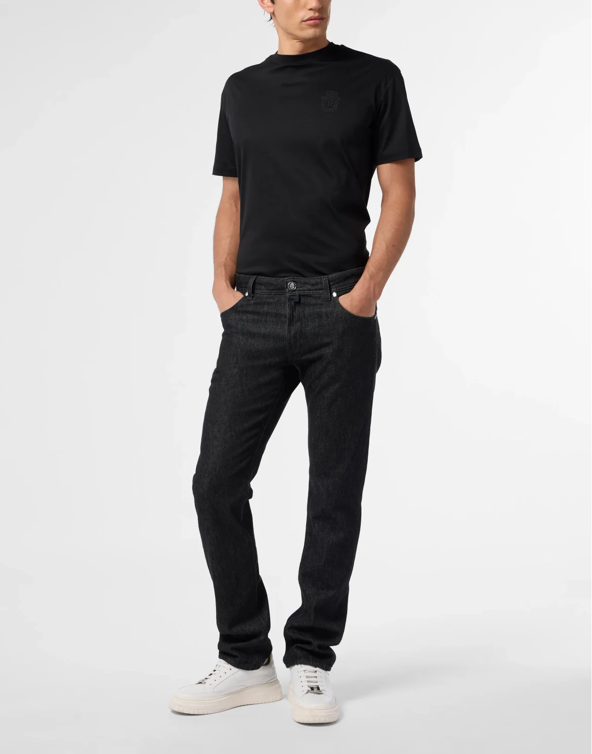 Super Straight Cut Jeans, цвет: Черный