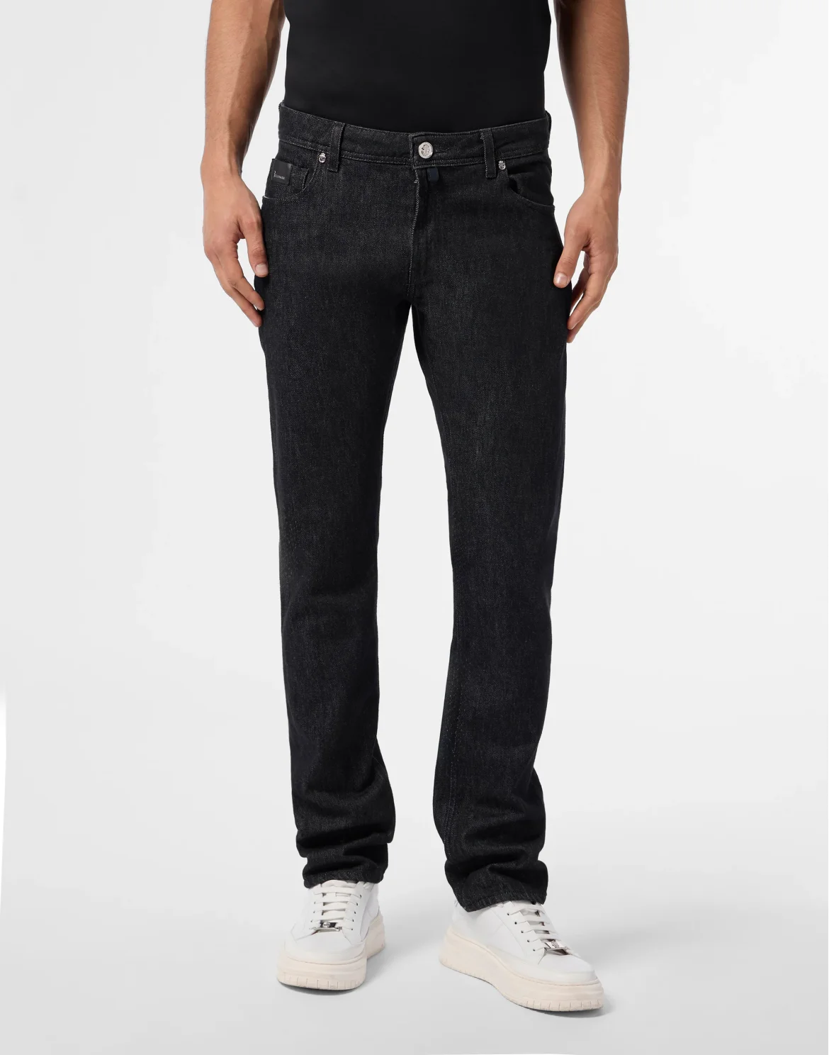 Super Straight Cut Jeans, цвет: Черный