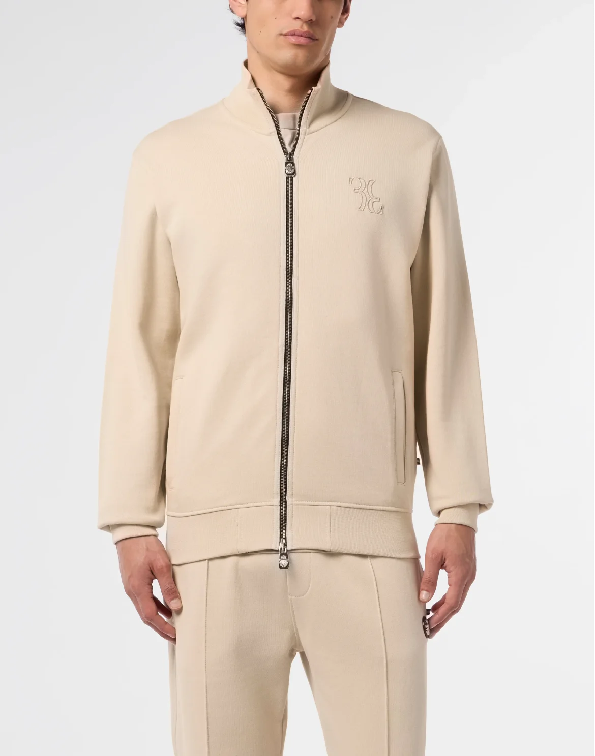 Tracksuit Jacket LS, цвет: Бежевый