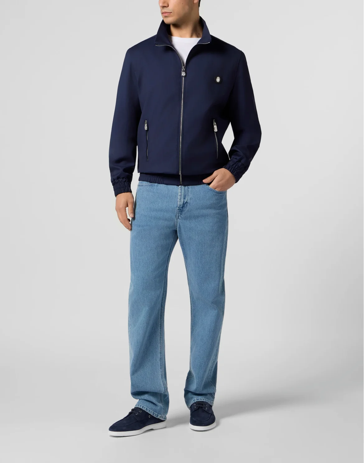 Wool Tracksuit Jacket, цвет: Синий