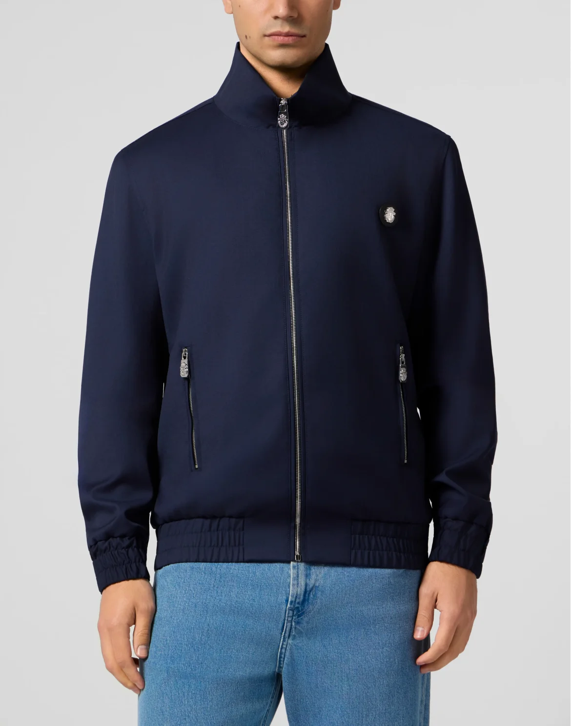 Wool Tracksuit Jacket, цвет: Синий