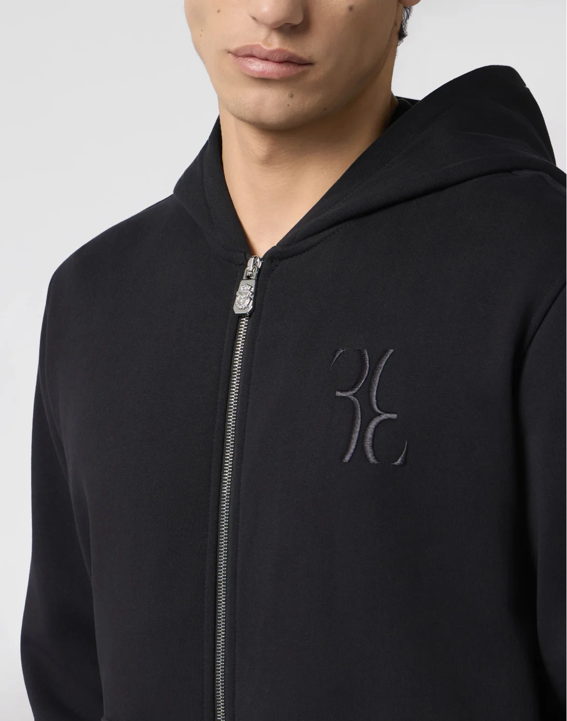 Zip Hoodie Baroque, цвет: Черный