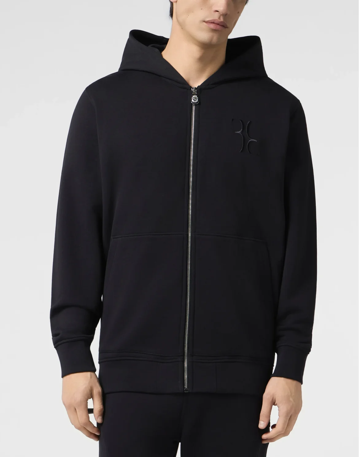 Zip Hoodie Baroque, цвет: Черный