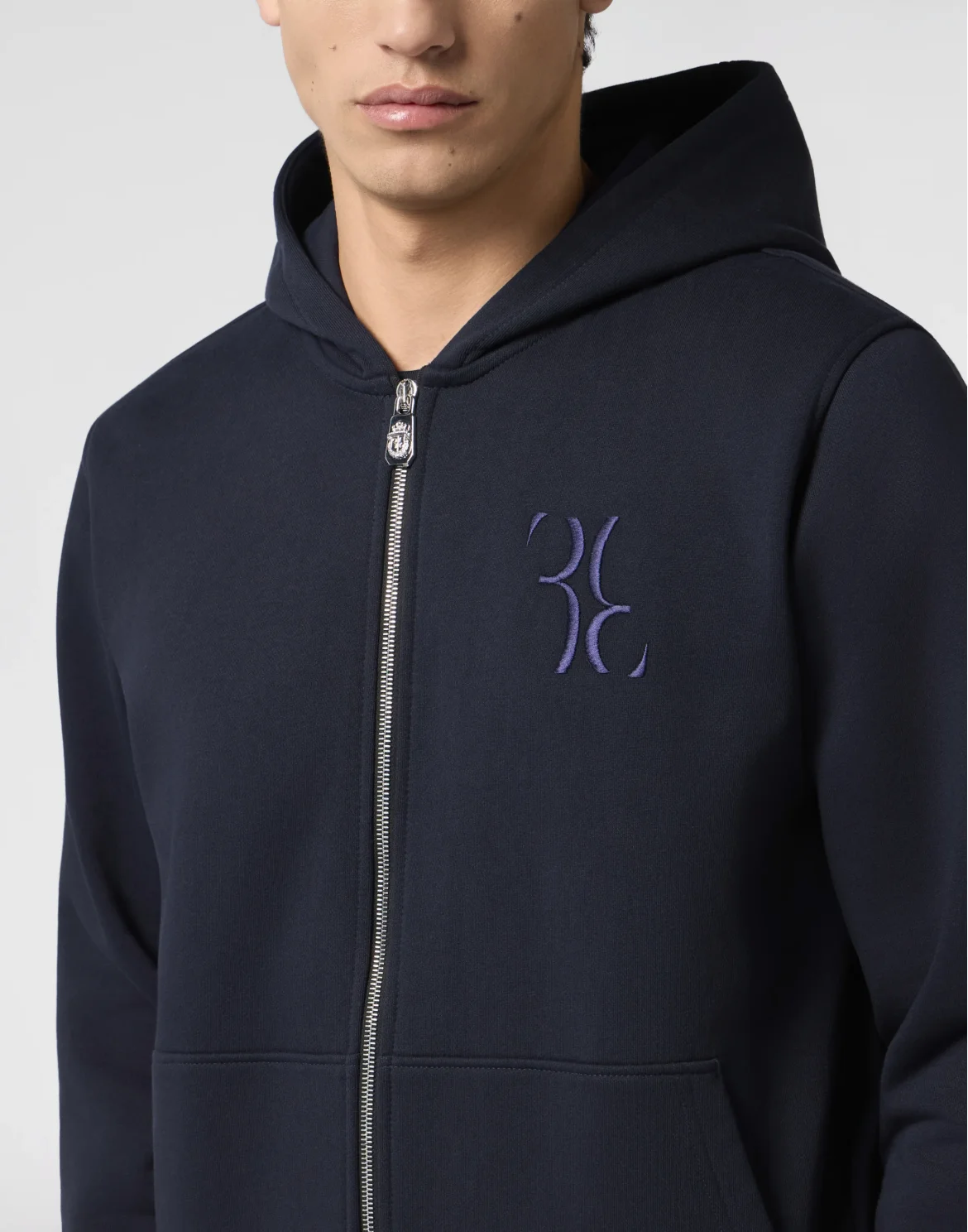 Zip Hoodie Baroque, цвет: Синий