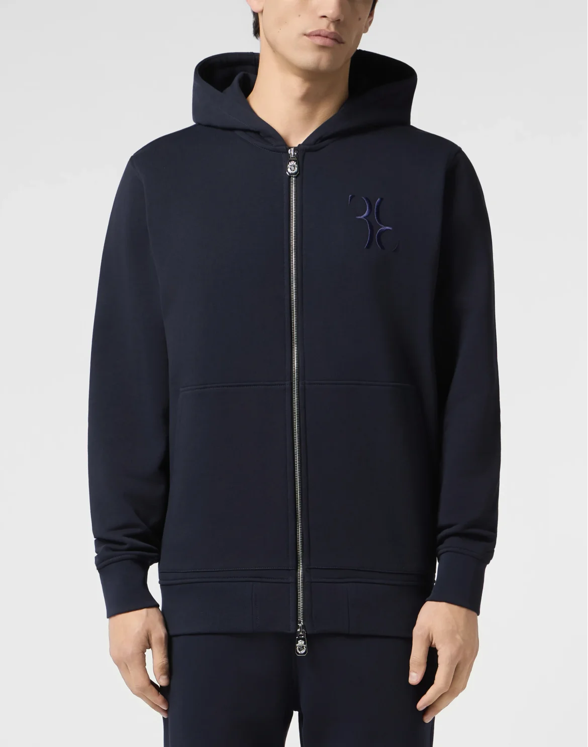 Zip Hoodie Baroque, цвет: Синий