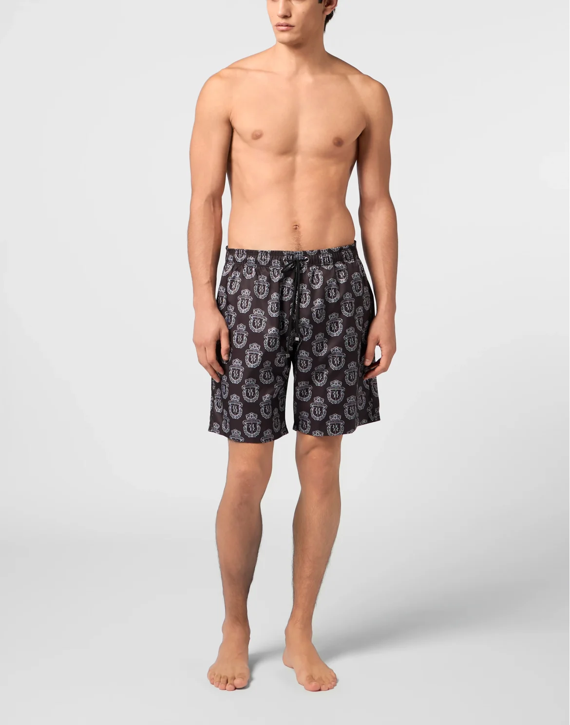 Swimming Shorts Logo, цвет: Черный