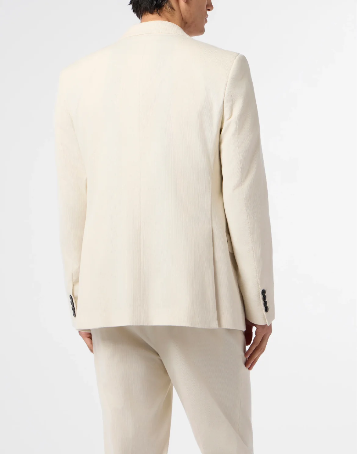 Corduroy Single Breasted Blazer, цвет: Бежевый